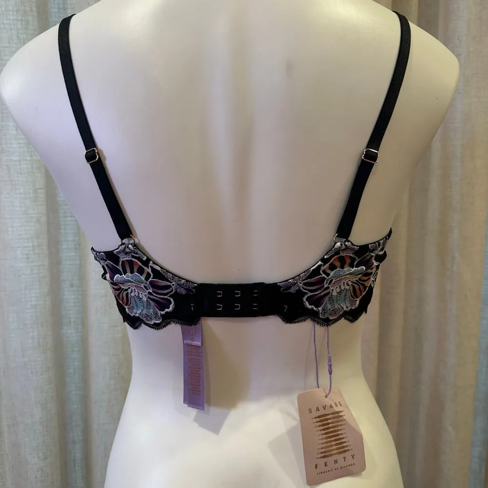 NEW Fenty Savage X Bra sz 34C Zig Zag Zen Bra - Image 10