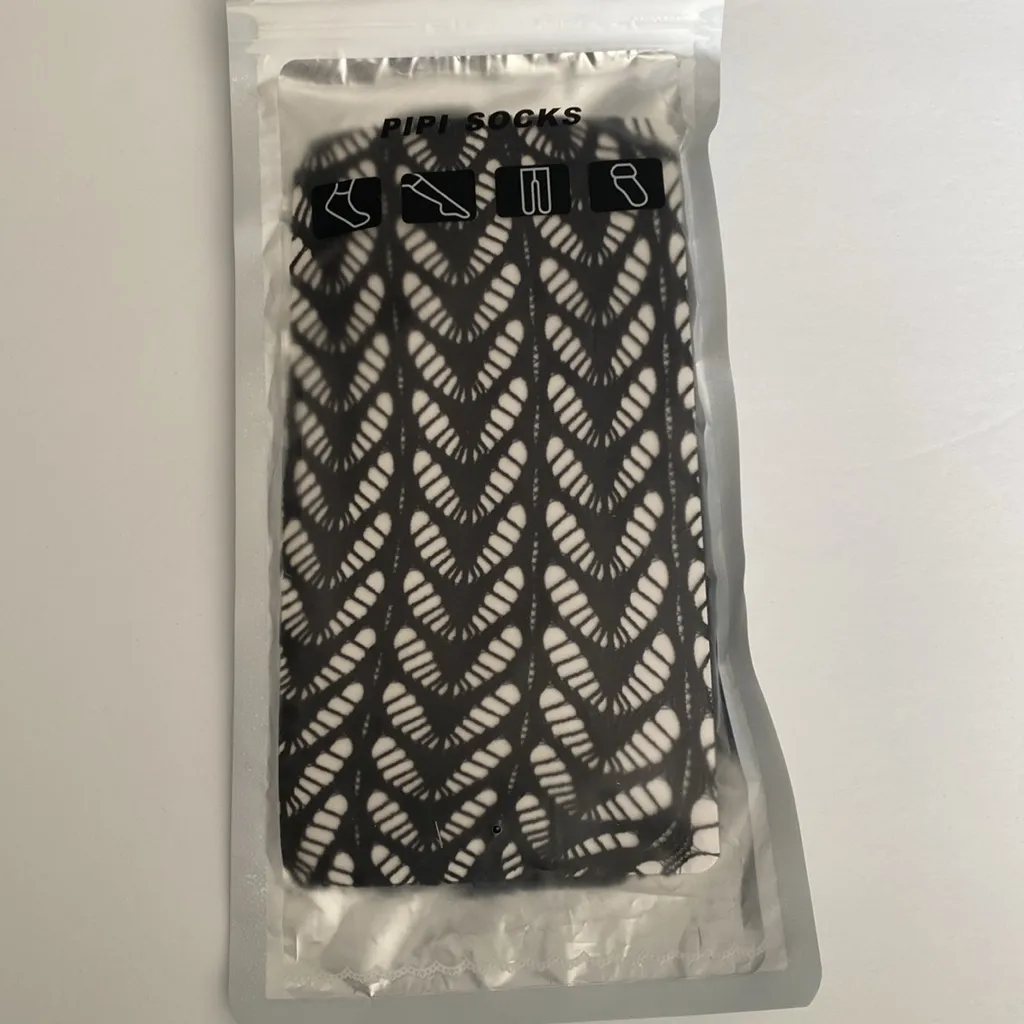 Black Fishnet Suspender Tights, High Waist‎ Hollow Out Mesh Pantyhose One Size - Image 16