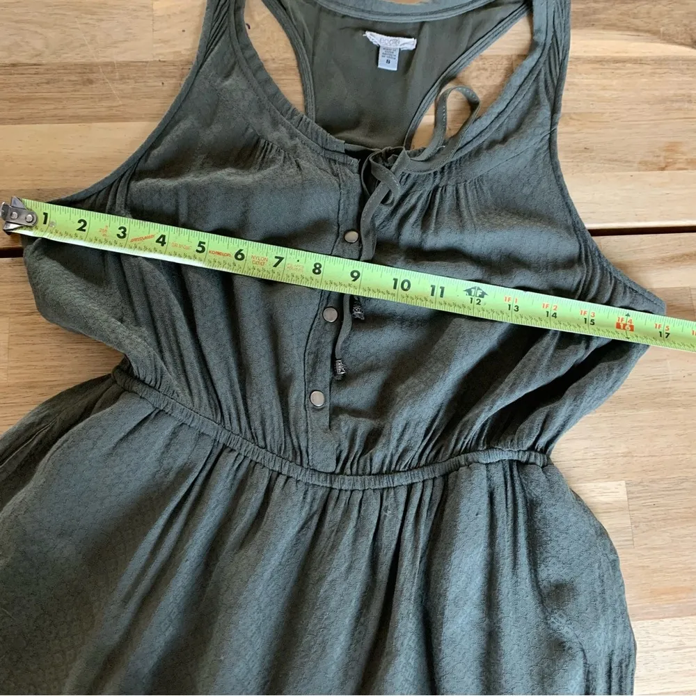 Ecote  Olive Racerback Dress S - Image 3