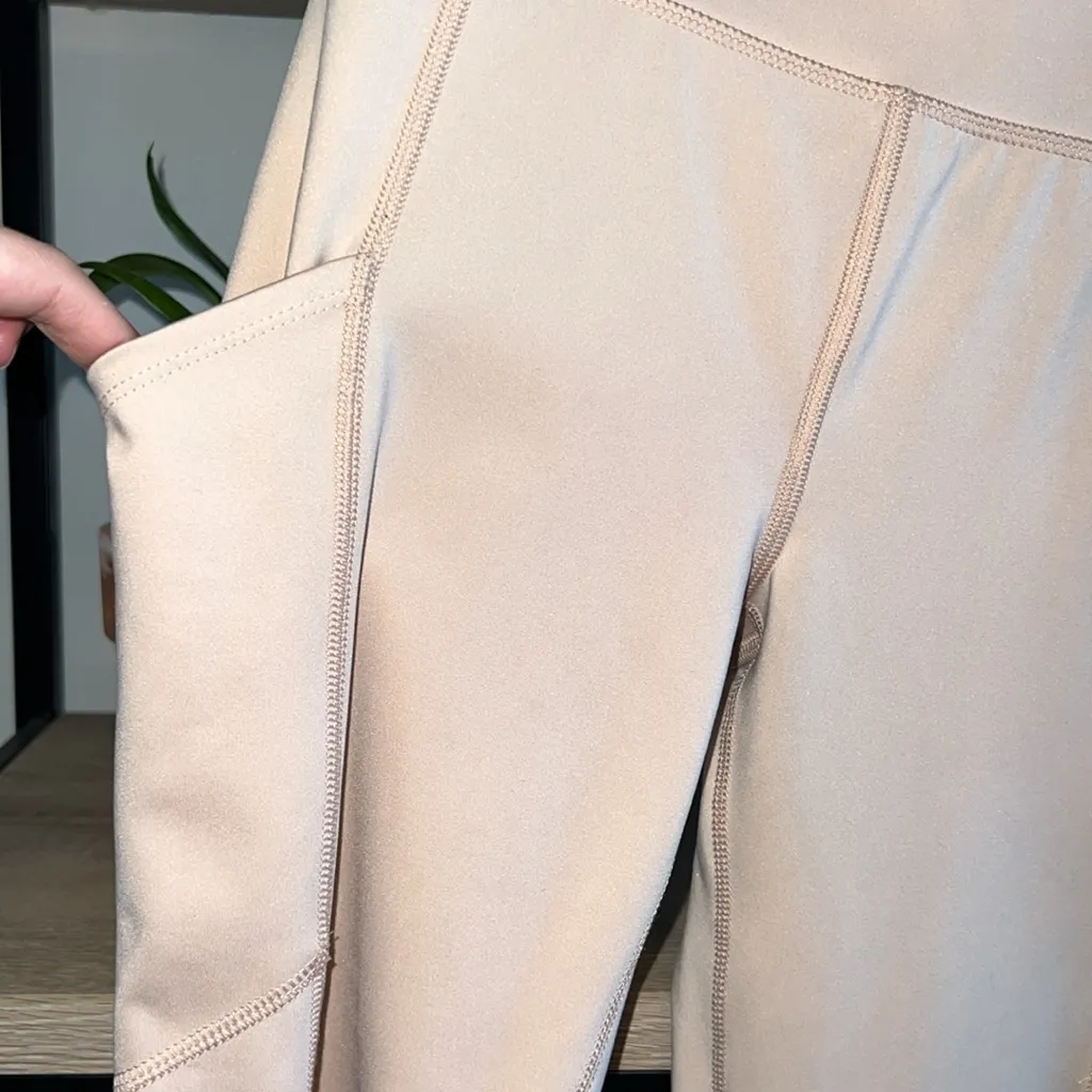 American Eagle Mid-Rise Pink The Everything Pocket Legging, S - Image 3