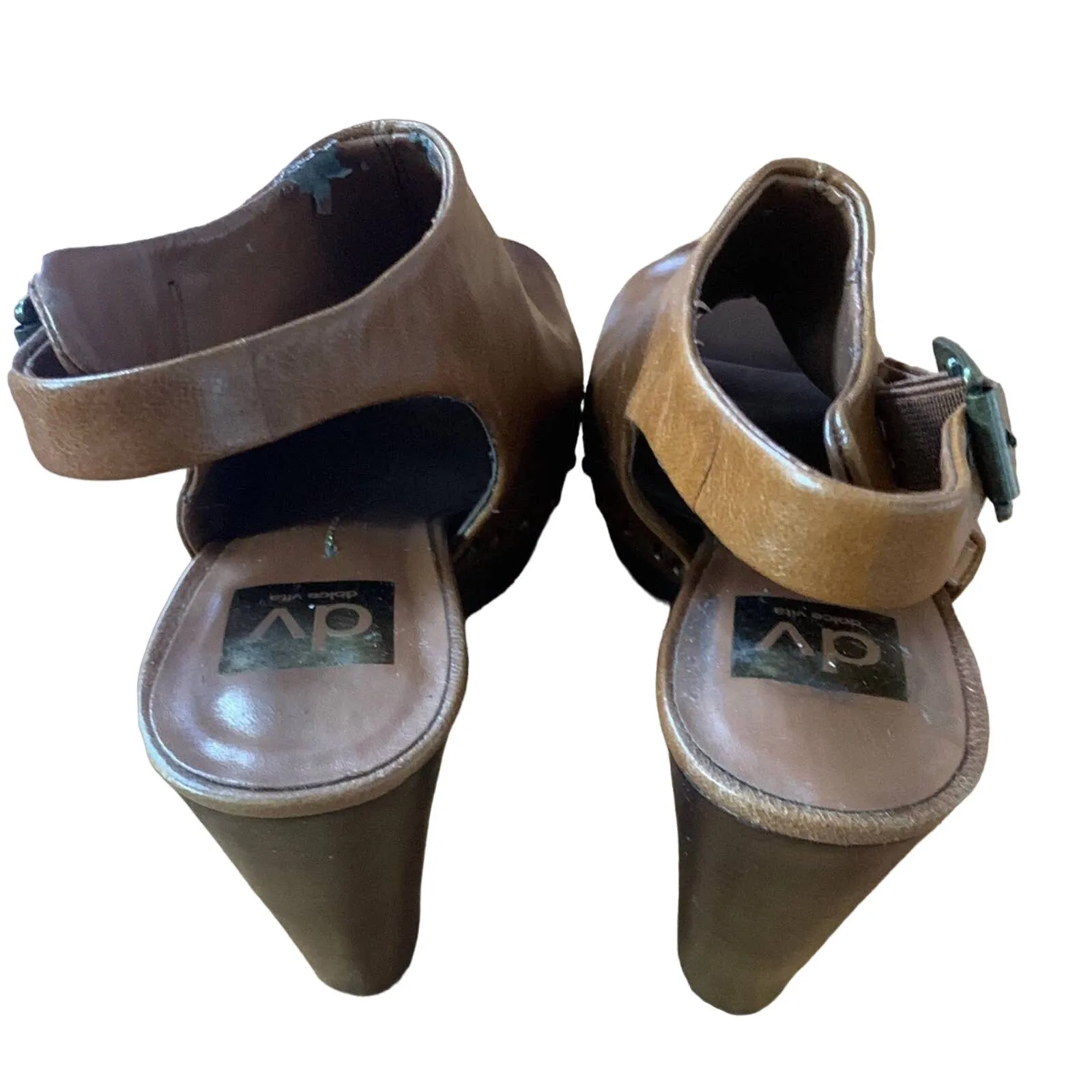 Dolce ‎ Vita Brown Shoes Size 7.5 - Image 3
