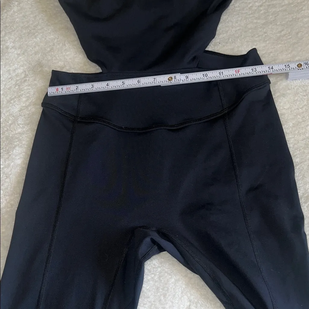 Free People Movement “Back It Up” Active Onesie Black Size M NWT - Image 5