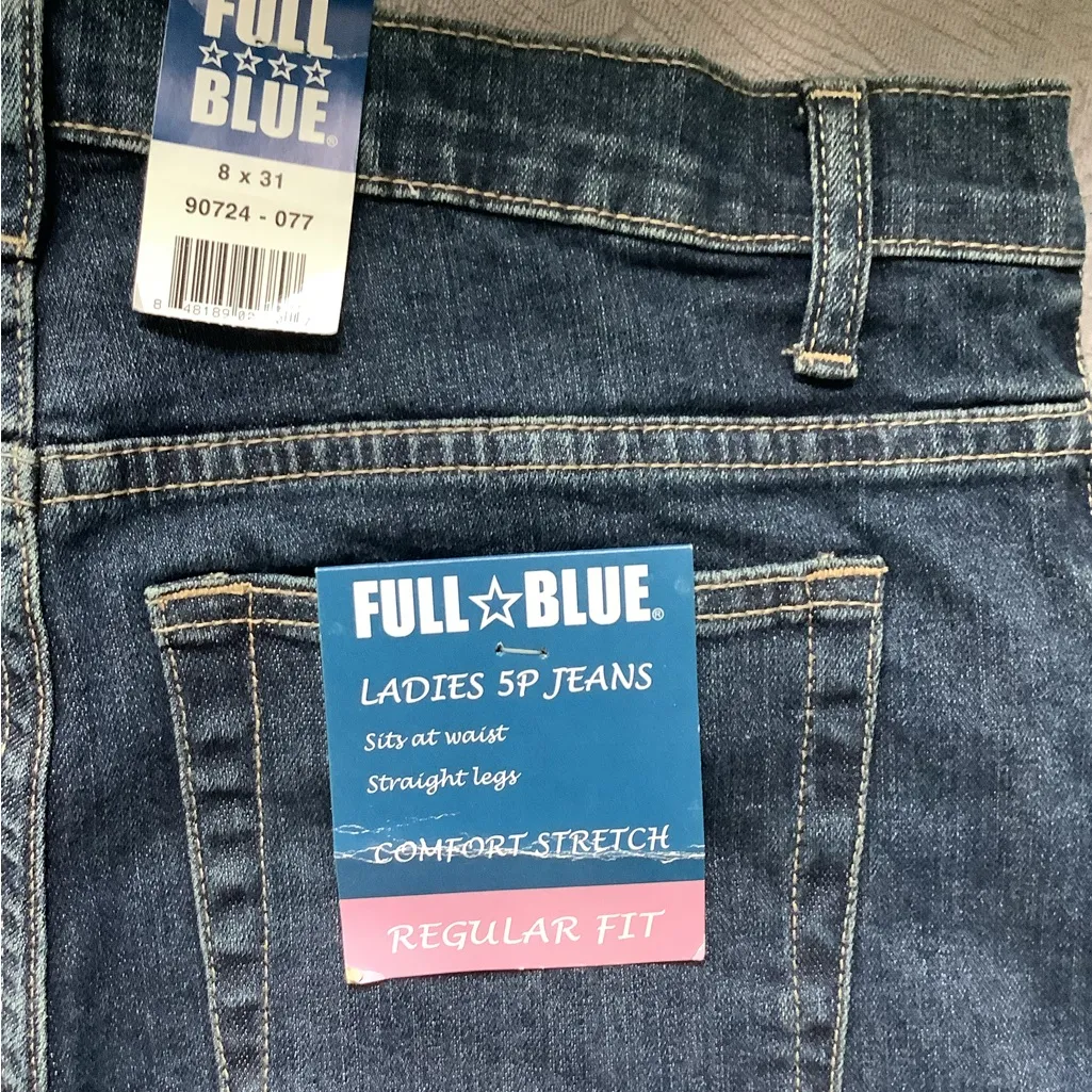 Women’s high waisted jeans NEW 🦋 Blue Size 8 - Image 7