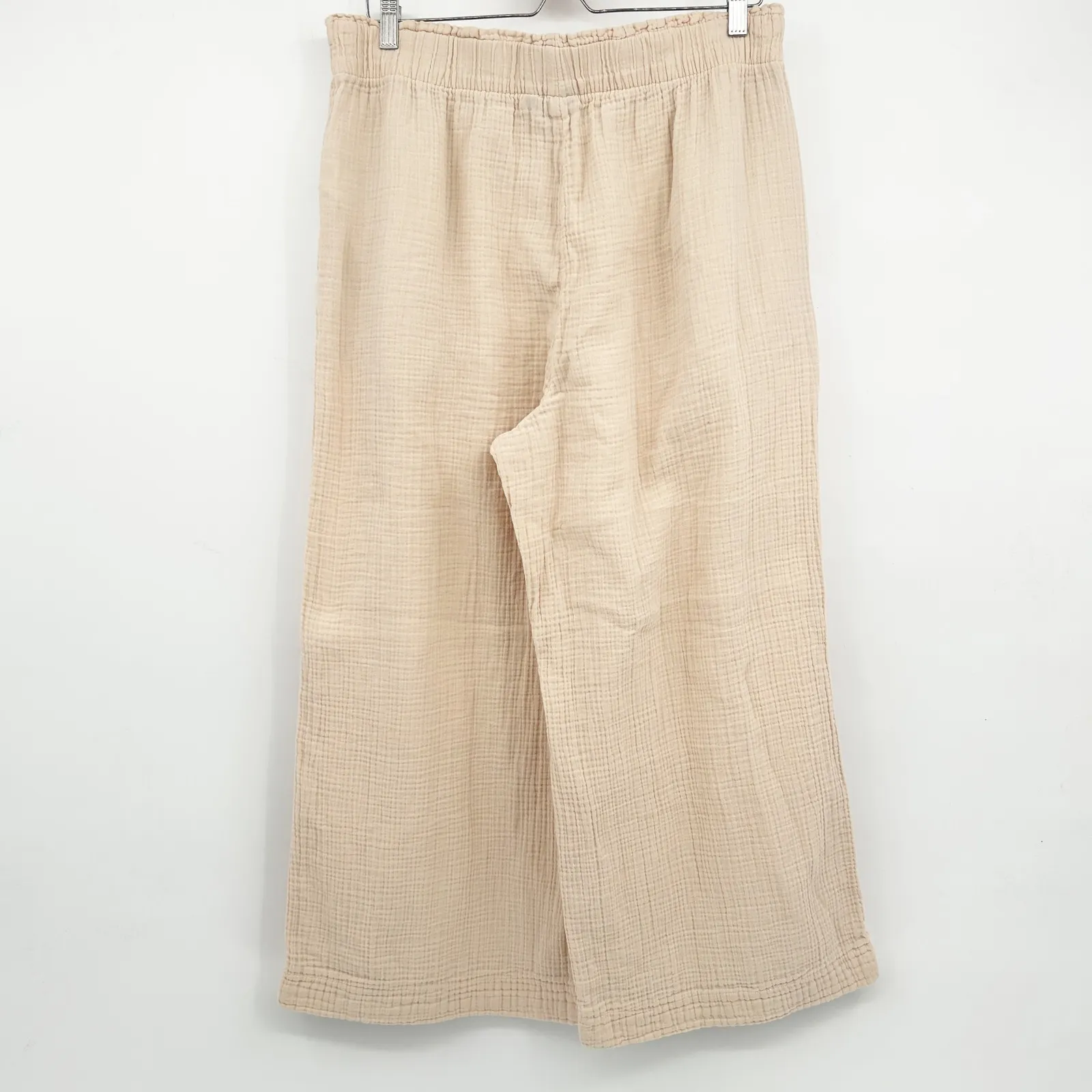 GAP Womens Bundle Lot (2) 100% Gauzy Cotton Beachy Wide Leg Pants Size XL - Image 10