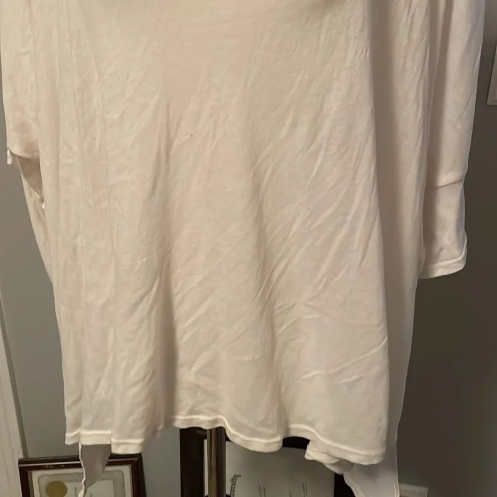 Wildfox White “Coconut “ Flowy Swim Coverup - Image 2