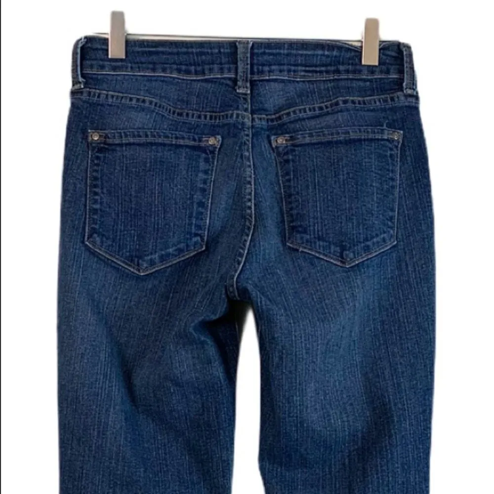 NYDJ Medium Blue Slim Leg 9" Mid Rise Ankle Jeans Medium Blue Women's Size 4 - Image 4