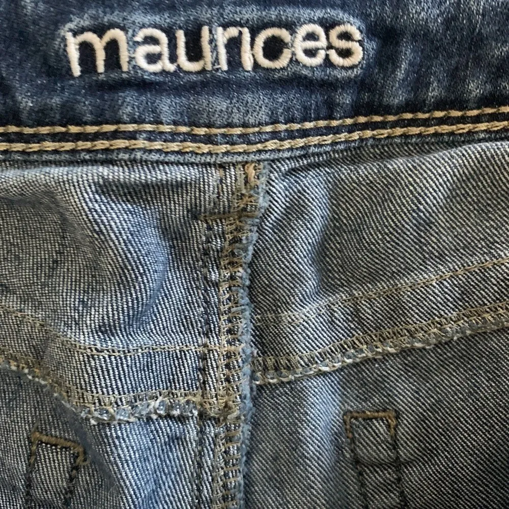 Maurices Size 8 Regular Blue Boot Cut Jeans - Image 4