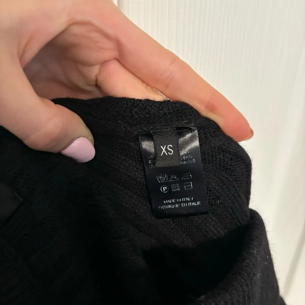 Roberto Collina Black Knit Ribbed Pants Size XS - Image 7