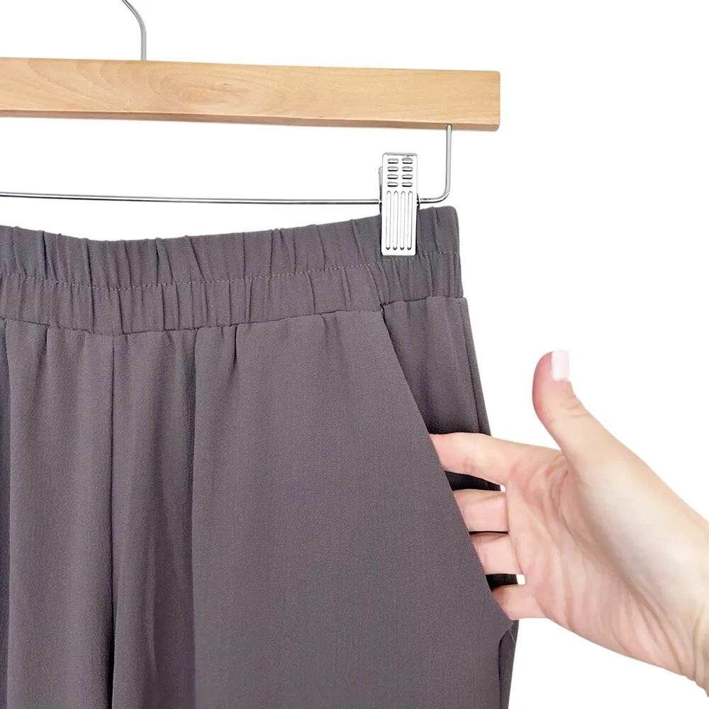 Lush Gray Chiffon Joggers Sz XS - Image 3