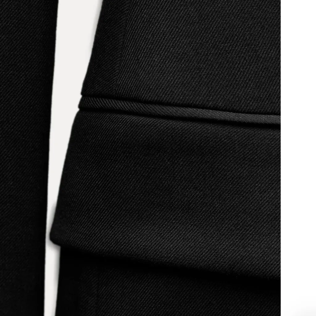 NWT ZARA Blazer large buttons - ZW Collection Wool Blend Bloggers Fave - Image 11