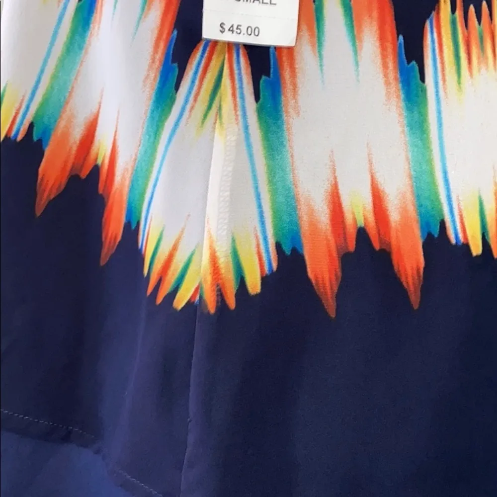 Collective Concepts blue tank size XS NWT - Image 8