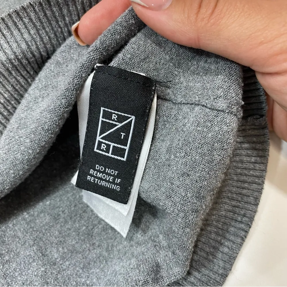 Donna Karan Sweater Grey Size S - Image 5