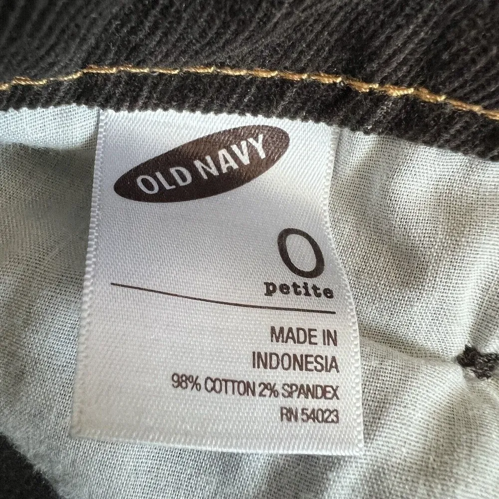 Old Navy Skirt Womens Size 0 Petite Corduroy Mini Brown - Image 3