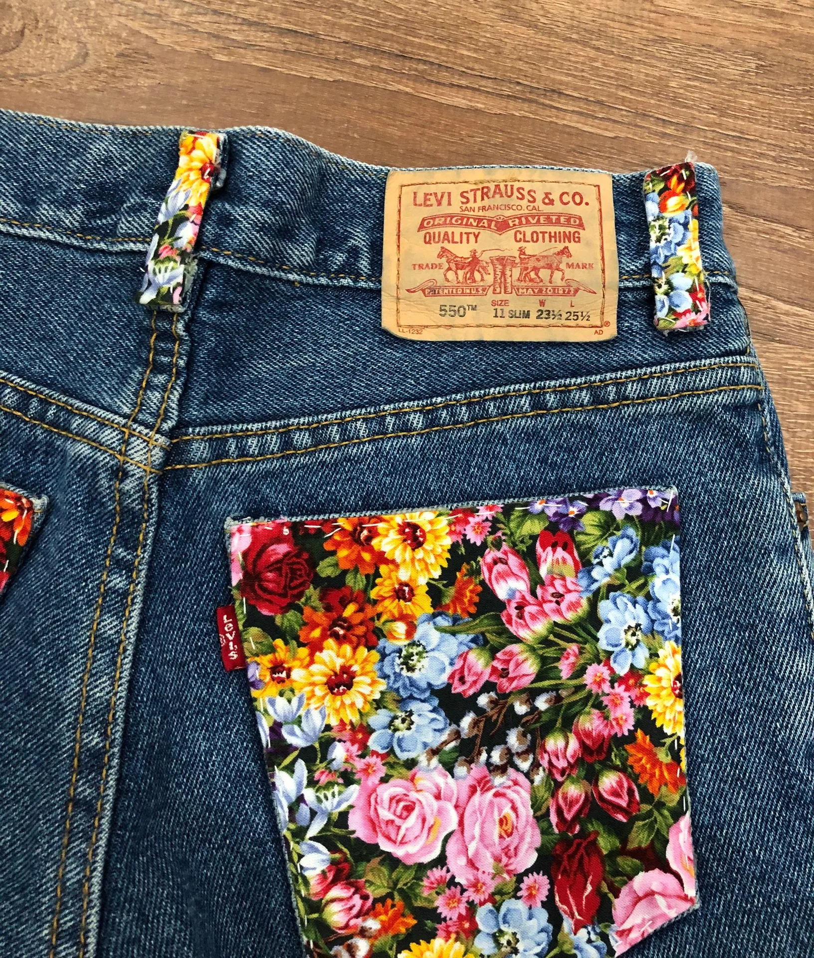 Vintage Floral Shorts - Image 3