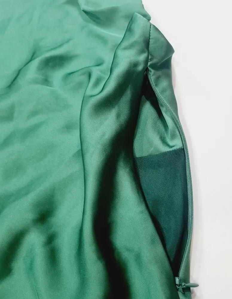 Lovers and Friends Boa Mini Dress in Green Small - Image 8