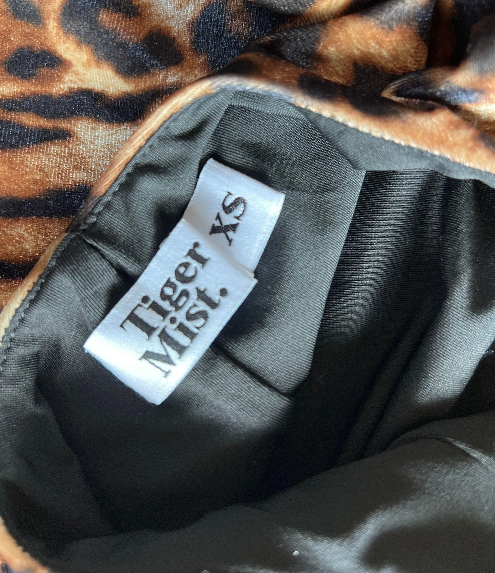 Leopord Mini Dress (xs) - Image 6