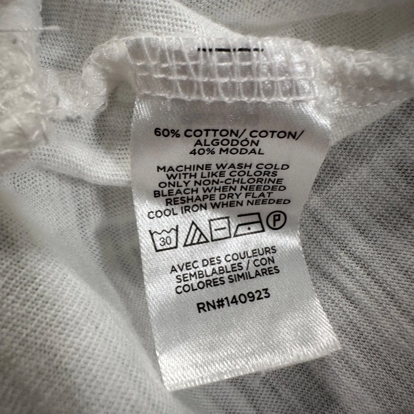 Lou & Grey High Neck White Tank Top Women's Medium Side Slit Casual Lightweight - Image 8