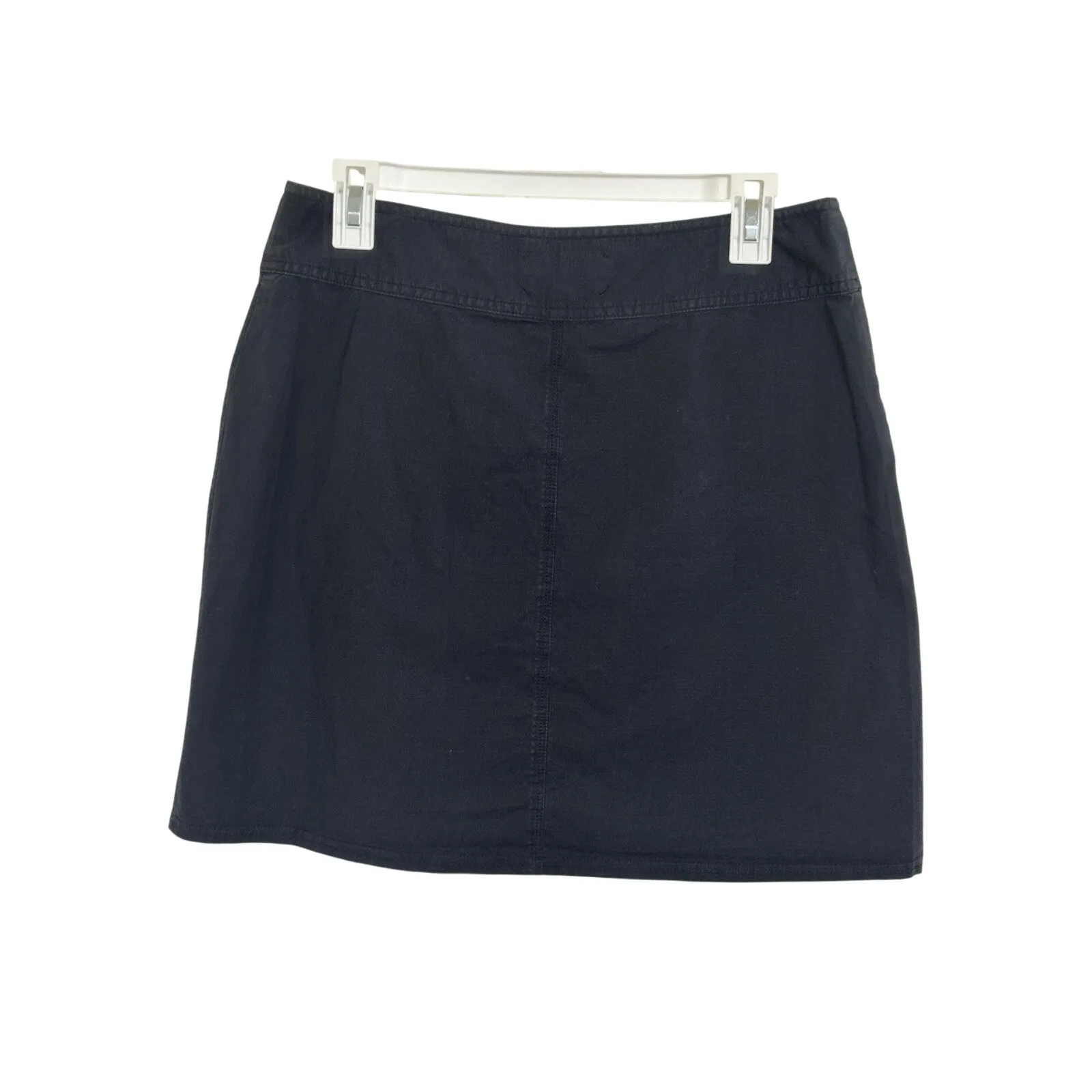 Title Nine Black Ripstop Snap Skirt Size 6 Pickleball Tennis Golf Athletic Skirt - Image 2