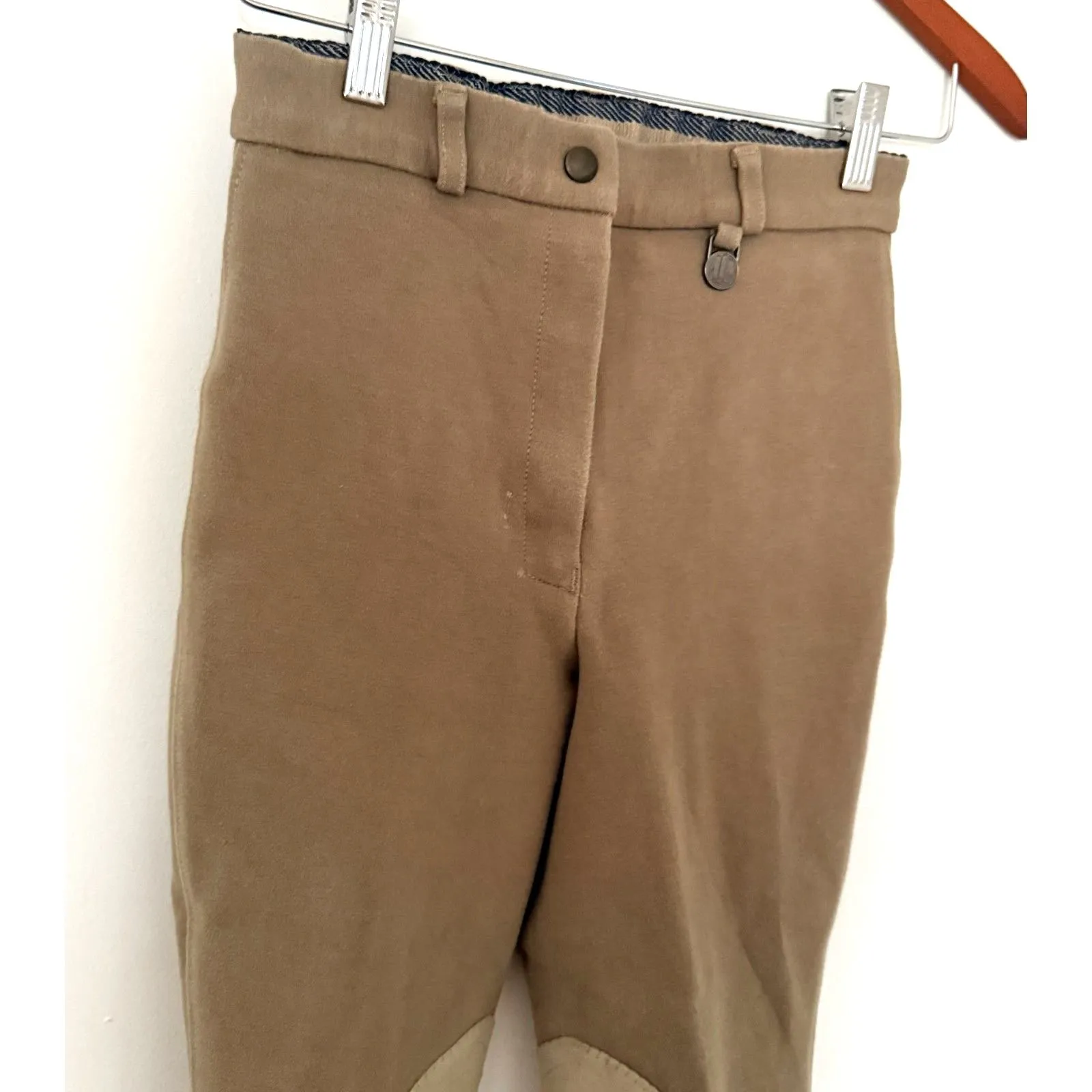 VTG Miller Stretch Durable Midweight Equestrian Horseback Riding Pant (Stain) Brown Size undefined - Image 10