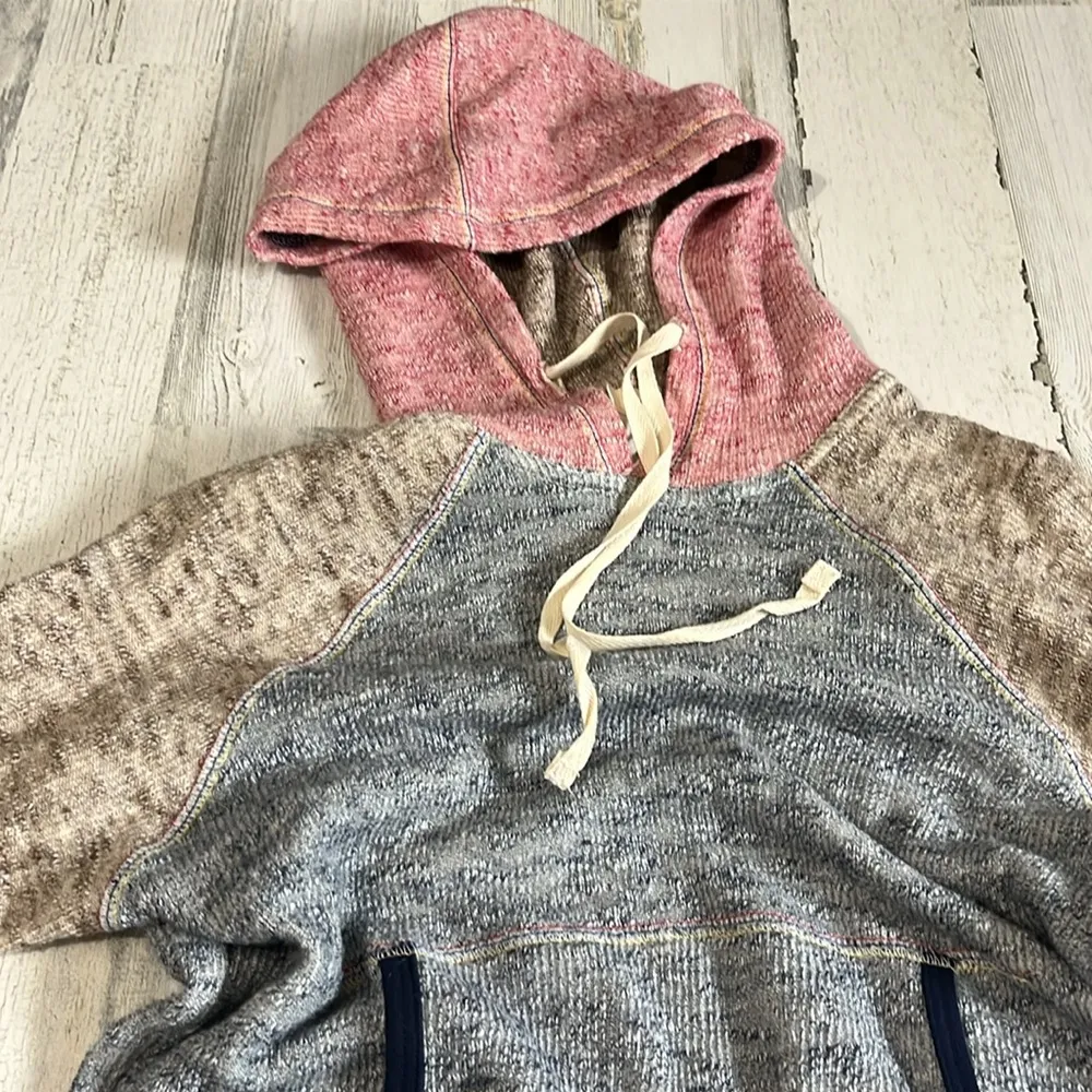 Warm Hoodie Surfer Girl Dress Size Small Blue - Image 6