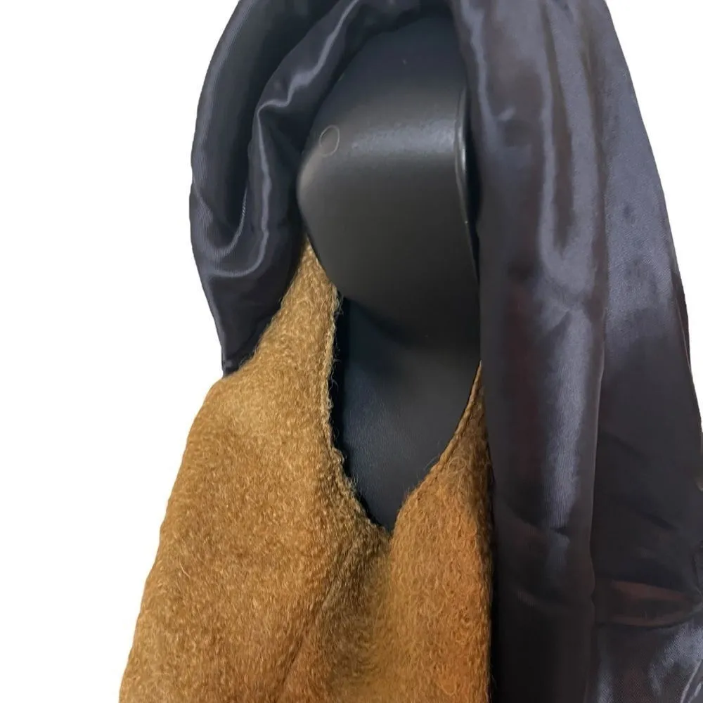 ZARA Mohair Blend Button Down Cape Capelet - Image 5