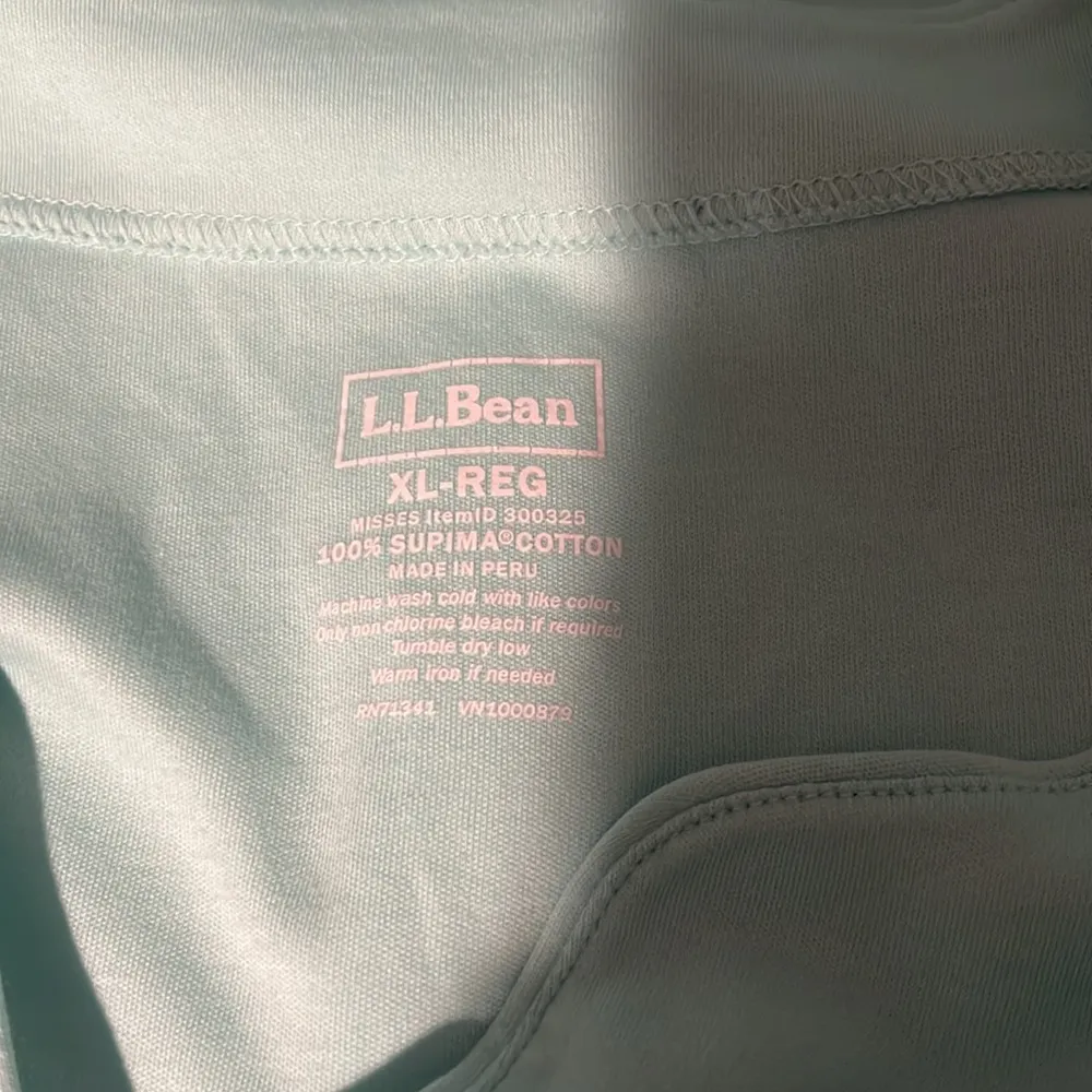 L.L.‎ Bean cotton long sleeve top  . Size XL - Image 5