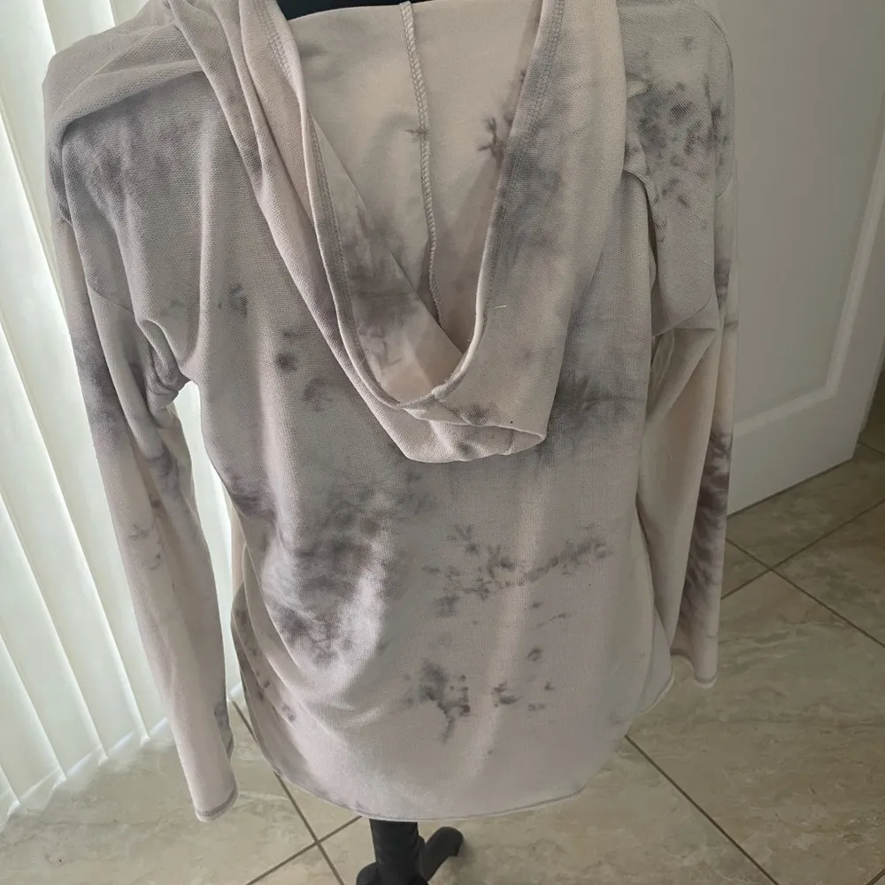 Knox Rose Tie-Dye Lace-Up Hoodie - Sz Small - Image 2