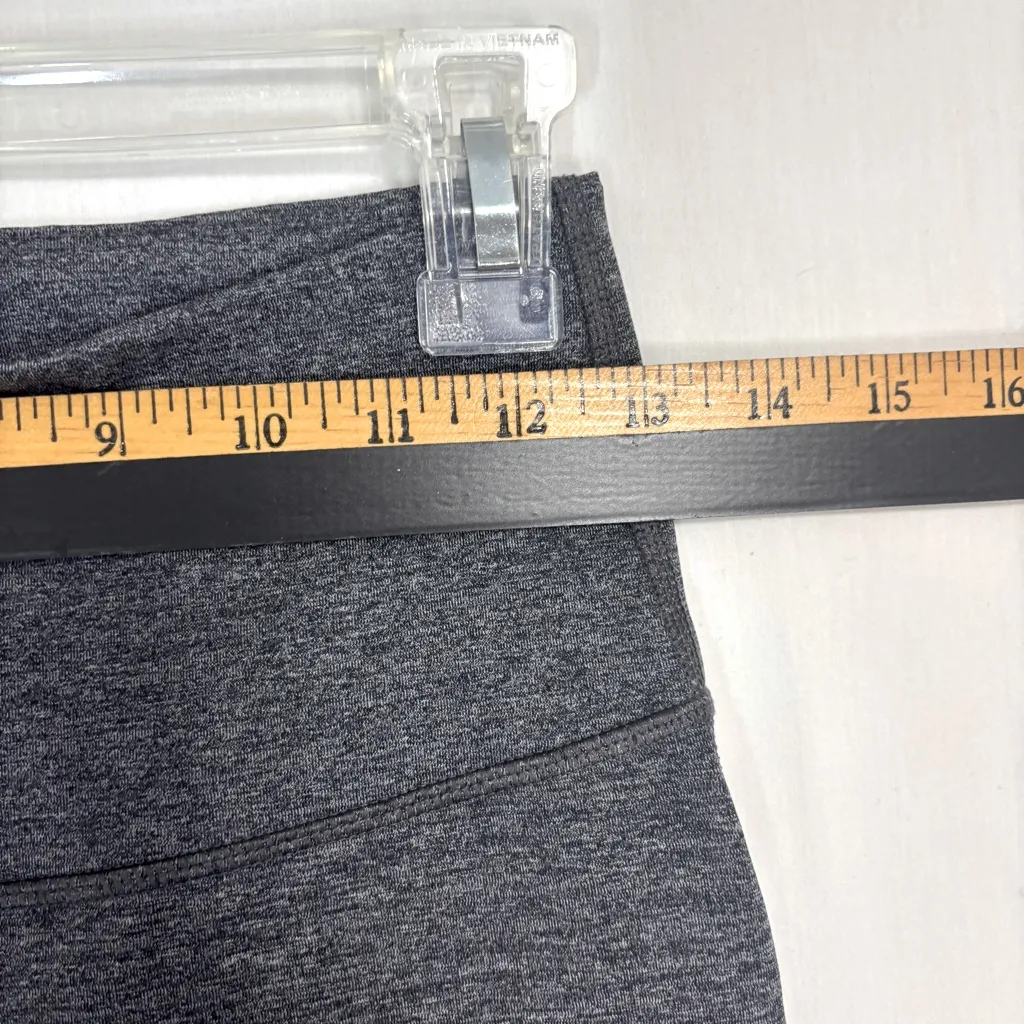 Old Navy Active Go Dry Ankle Leggings Womens M Gray Athletic Gym Athleisure - Image 8