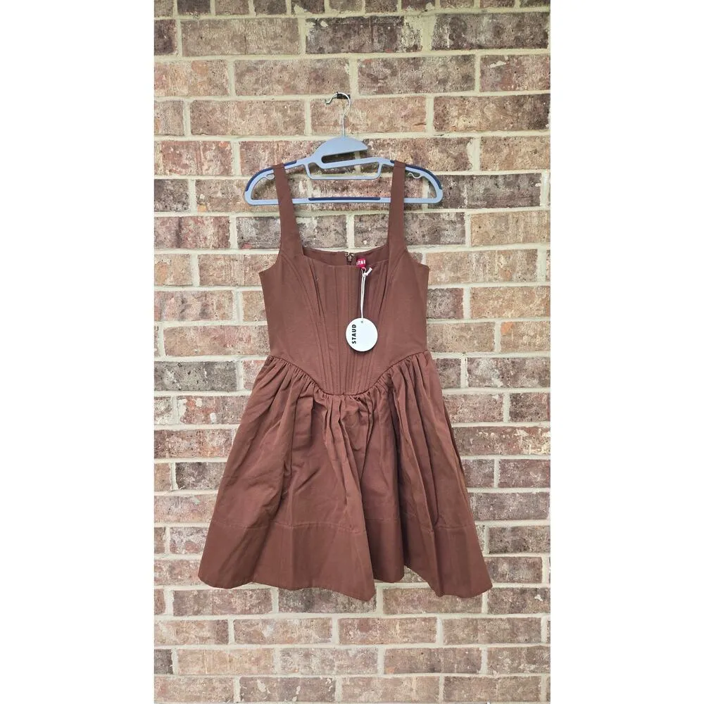 Staud Landscape Cotton Blend Dress Size 8 NWT - Image 4