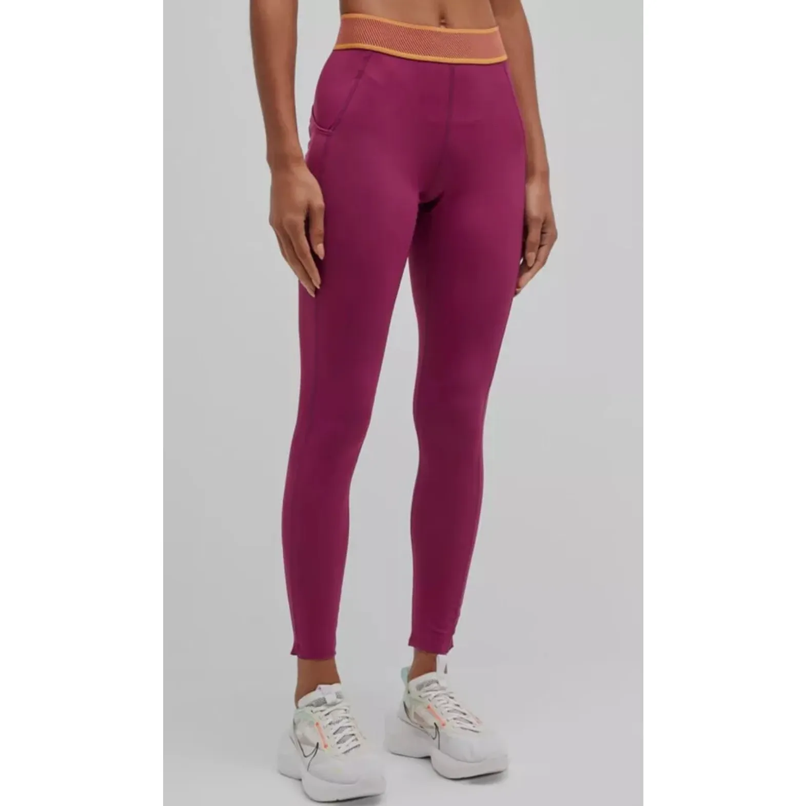 Free People Movement Set of Women's Purple Leggings and Sports Bra Size XS - Image 2