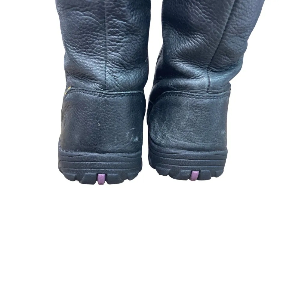 Keen Womans Black Leather Suede Waterproof Winter Boots Sz 4 SKU 9579 - Image 12