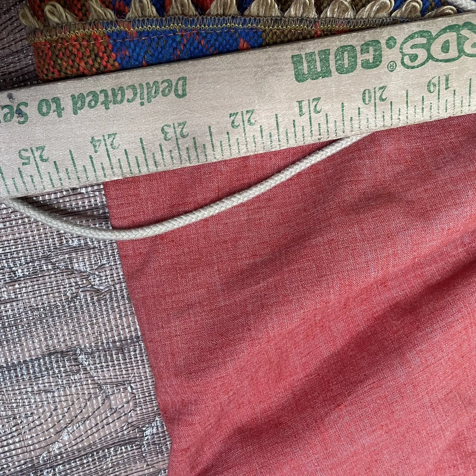 Vintage Gunne Sax Black Label 1960's Corset Tapestry Renfair Renaissance Dress 5 - Image 8