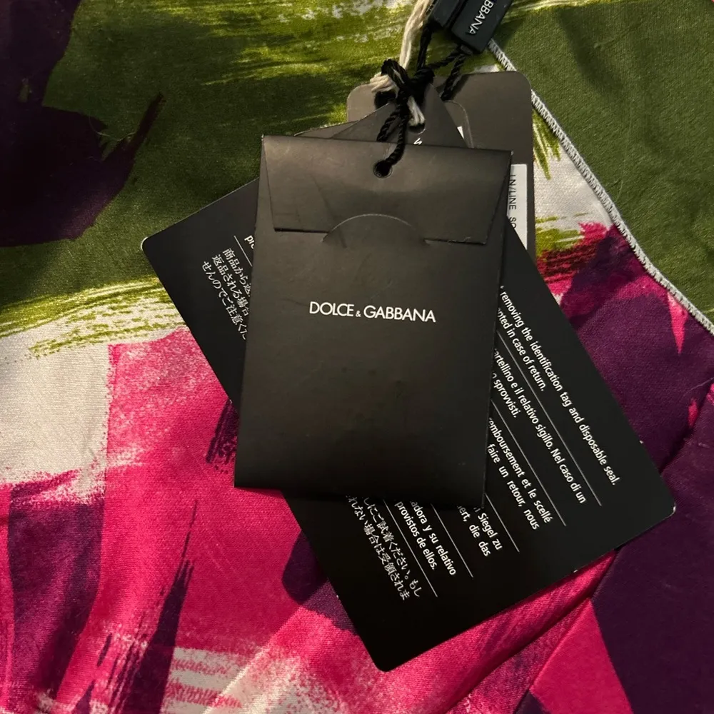 Runway 2008 Abstract Modern Floral Midi Skirt Size 40 NEW - Image 8