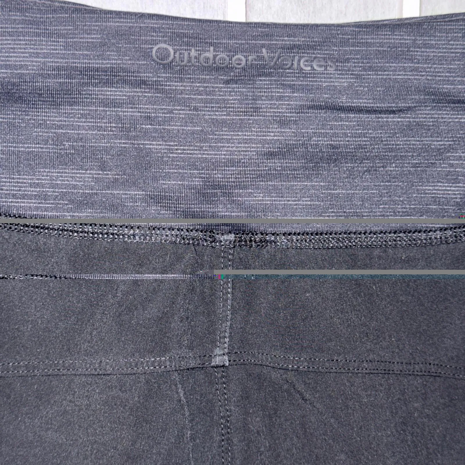 Outdoor Voices Black Hudson 3.5" Activewear Athletic Shorts Women's Size Medium - Image 3