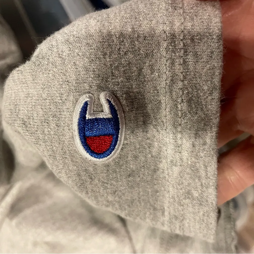 Champion gym gray classic soft Miami t-shirt vintage look small - Image 11