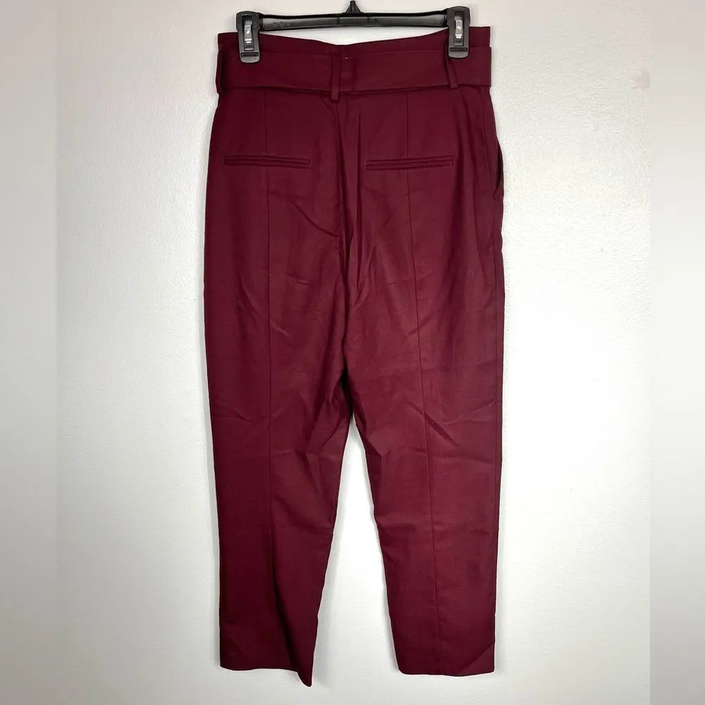 Zara Belted Skinny Cut Pants - Image 3