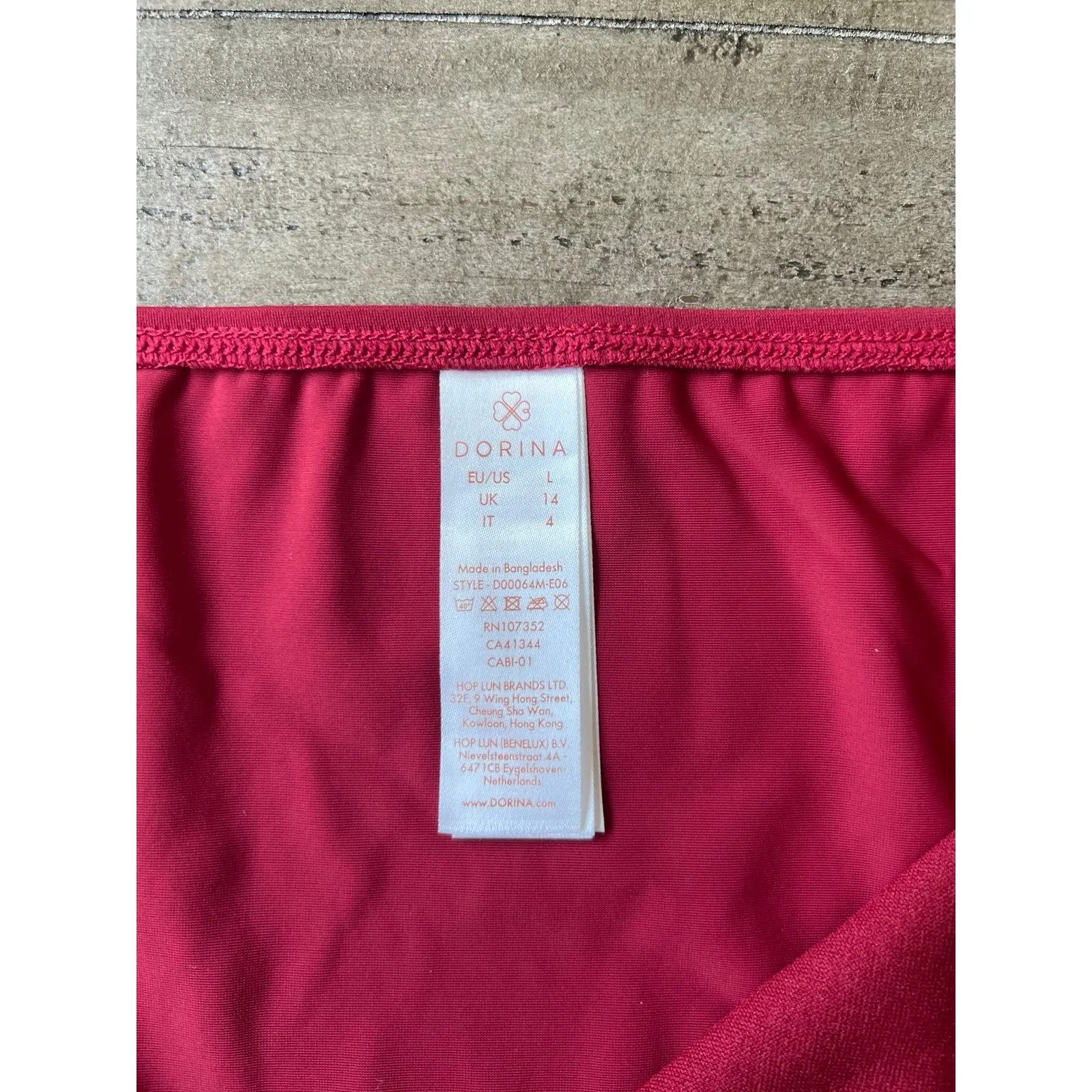 Doina Women's‎ Red Side Tie Bikini Bottoms Size Large - Image 5