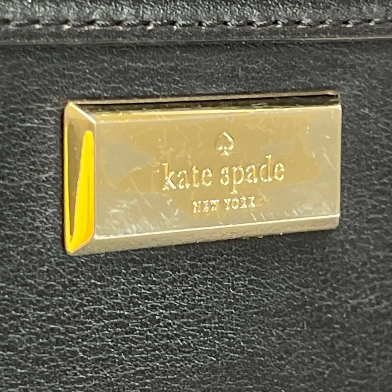 Kate Spade New York Helena Black Leather Studded Zip Around Continental Wallet - Image 2