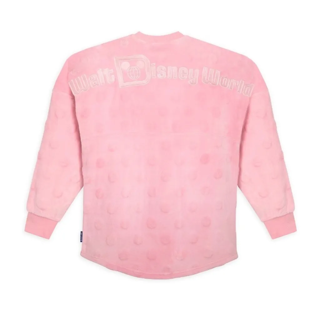 Walt Disney World Pink Fuzzy Polka Dot Piglet Spirit Jersey Women’s Size Medium - Image 2