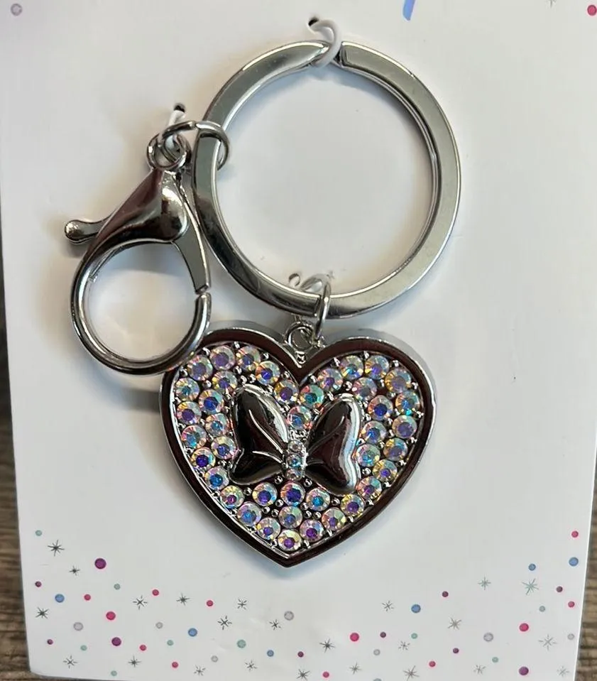Disney | Minnie Mouse Ears ~ Heart Keychain/Bag Charm - Image 4