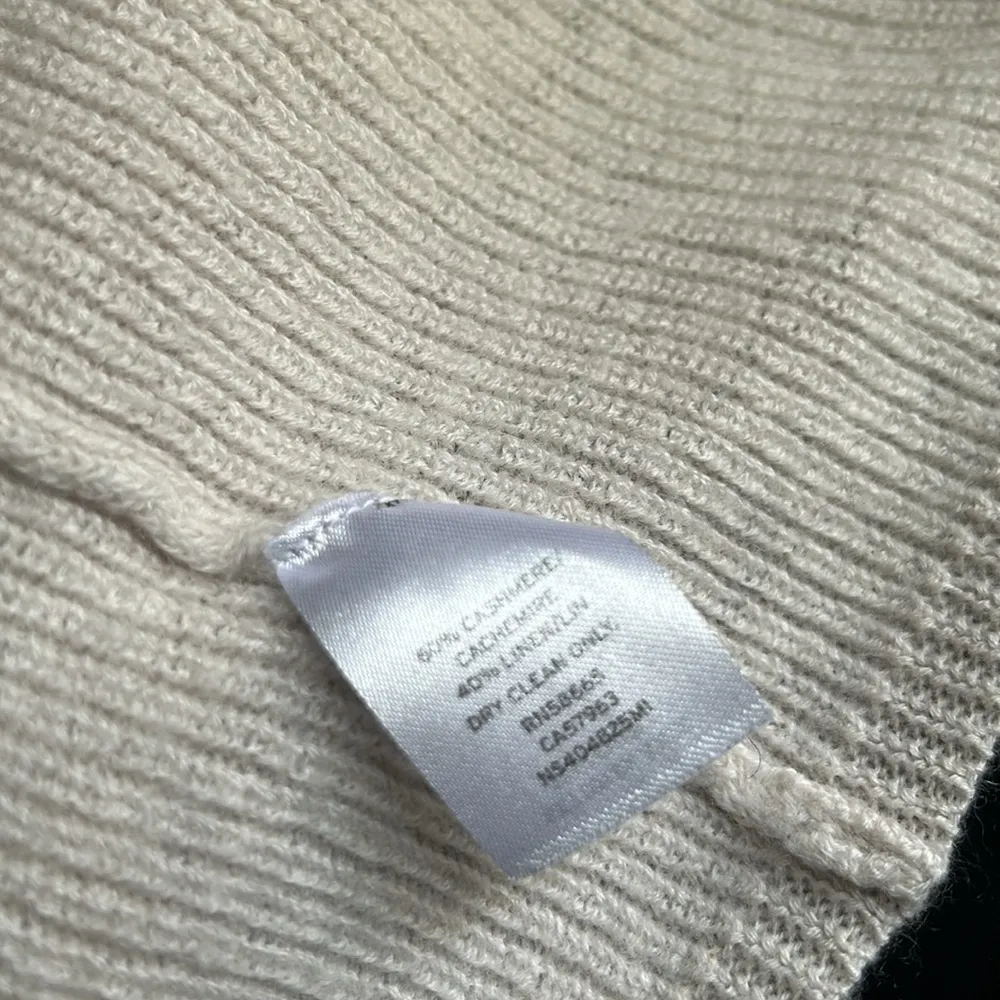 Nordstrom Signature Cream Cashmere Blend Cardigan sz XS/S - Image 6