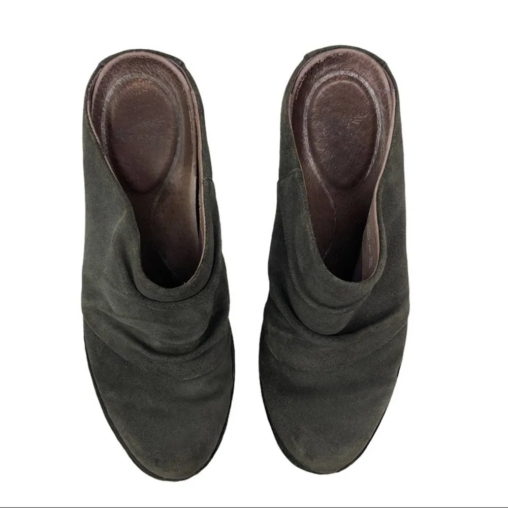 Dansko Amber Shimmer Slip On Wedge Clogs Mule 39 - Image 4