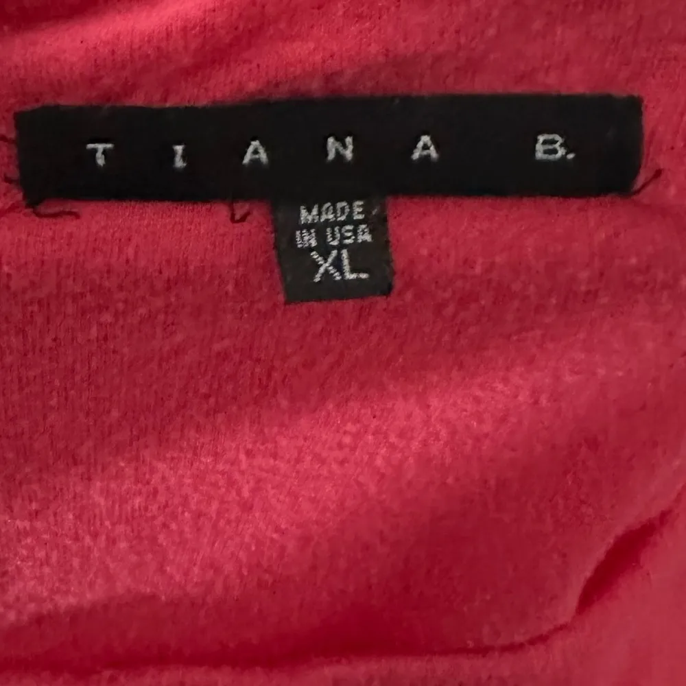 Tiana B. Coral Tiered Dress Size XL - Image 5