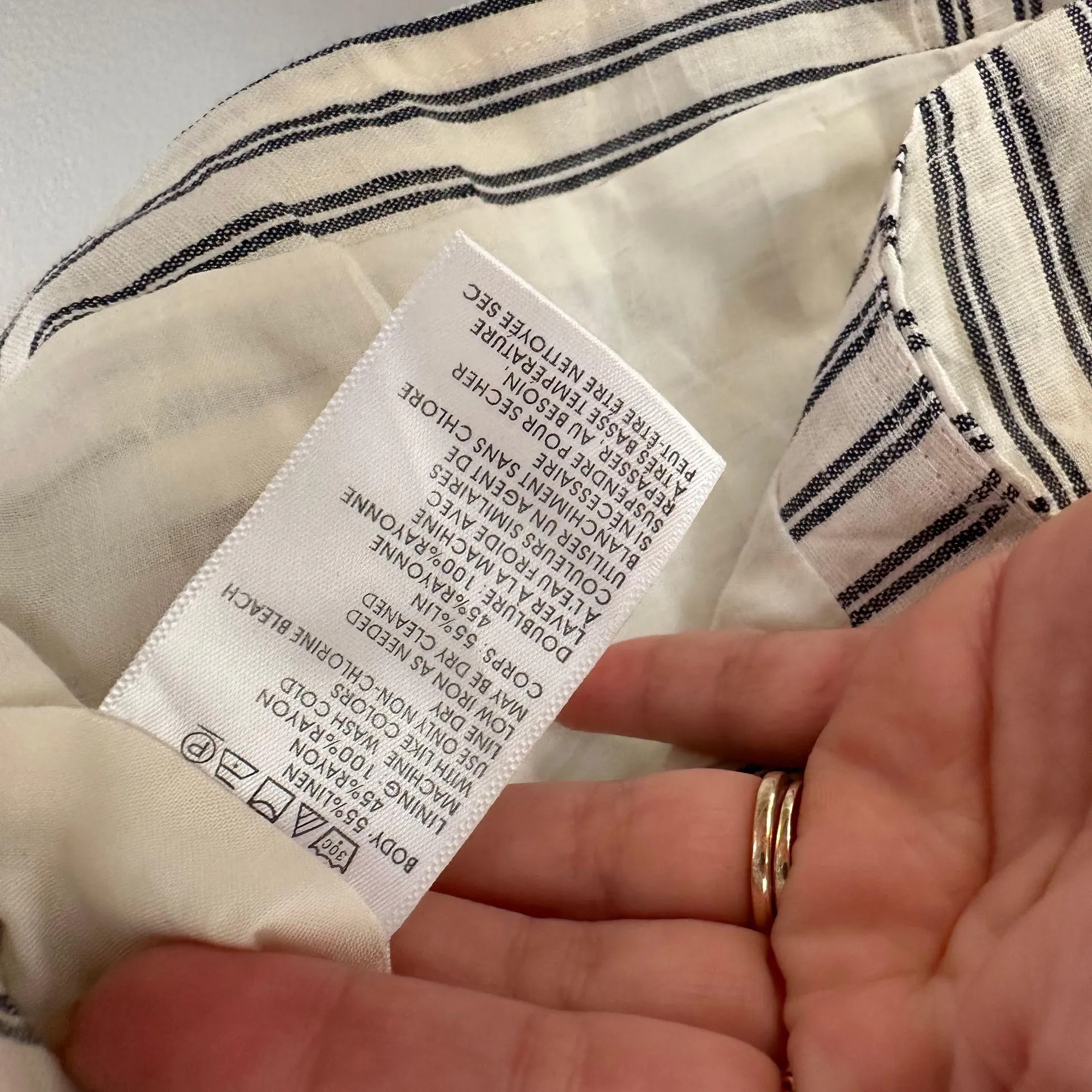 Urban Outfitters Kendric Notch Hem Linen Skirt - Image 11