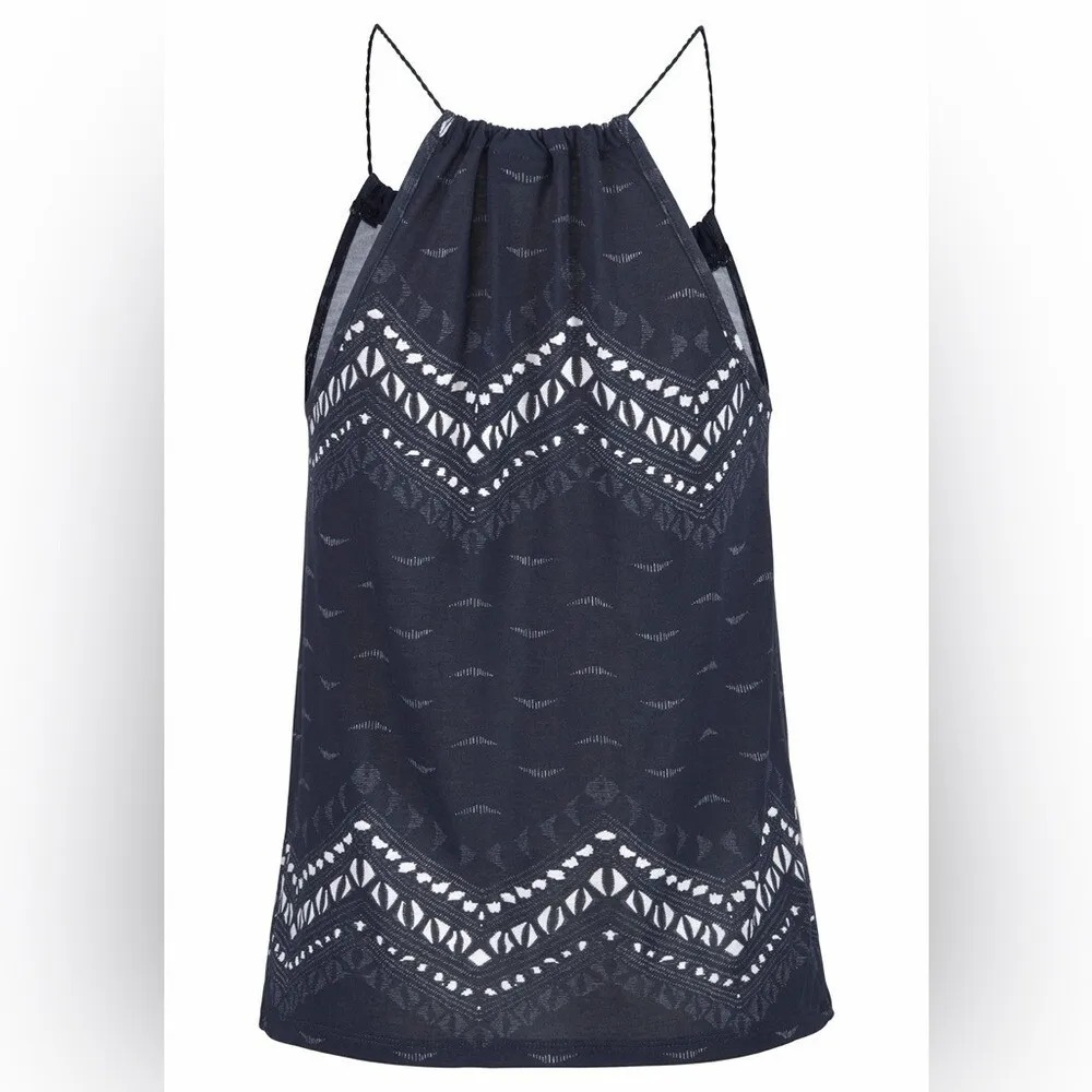 Lascana braided print top Blue Size 0 - Image 8