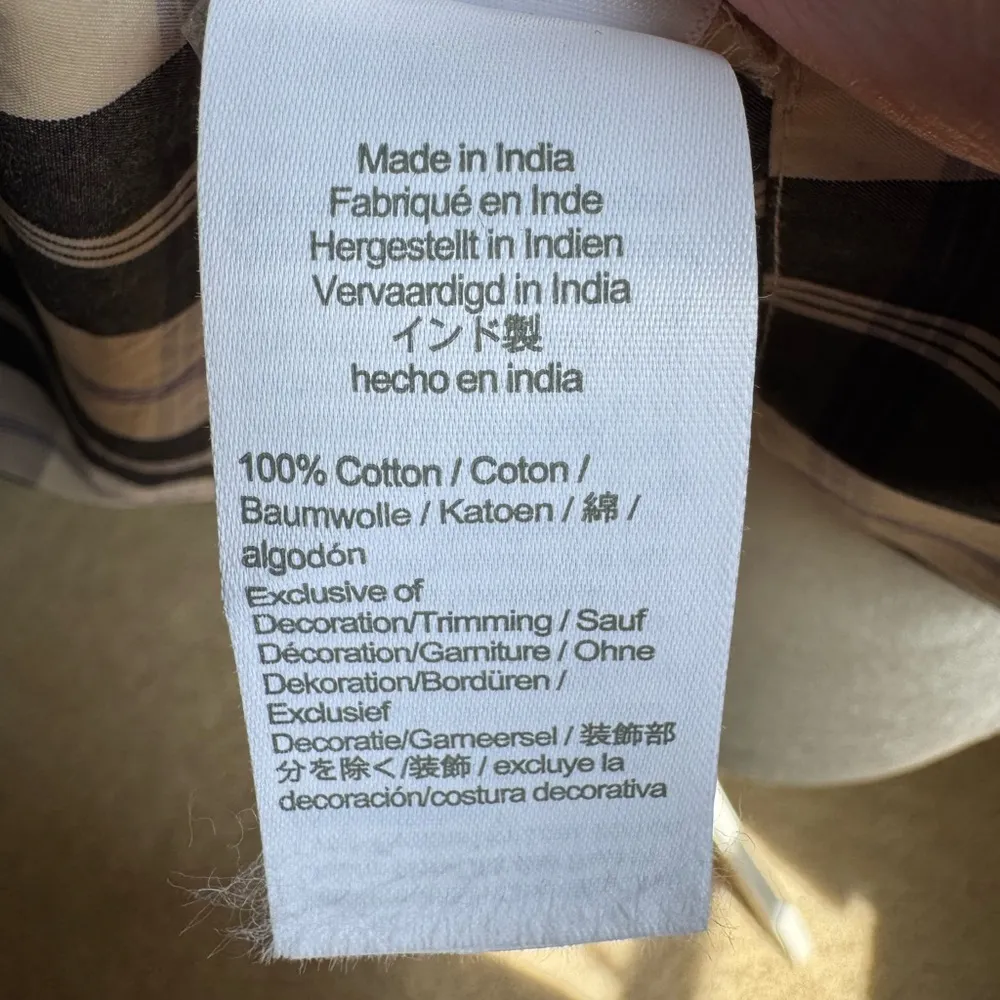 J. Crew FRIDA Black Ivory Blue Plain Smocked Top - Image 10