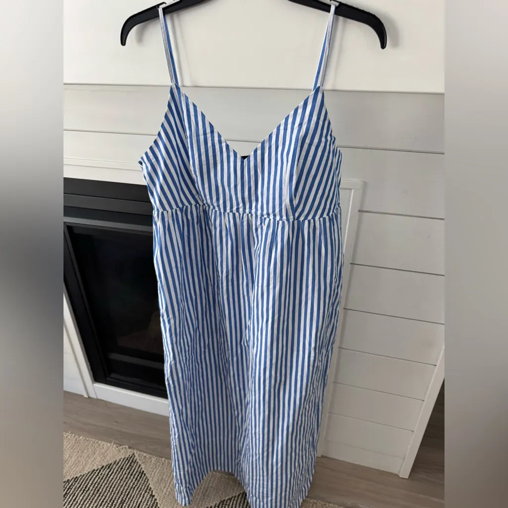 Quince 100% Organic Cotton Sleeveless Maxi Dress Medium NWT - Image 4