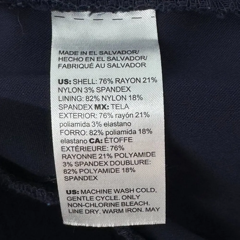 J. Crew Black Denim Bib Overalls Size XXS - Image 8