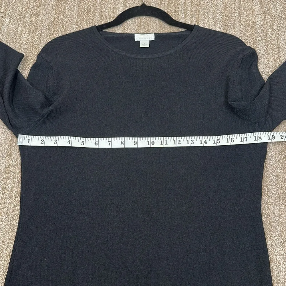 Talora Nordstrom Closet Staple Quiet Luxury Old Money Longsleeve Shirt Small - Image 3