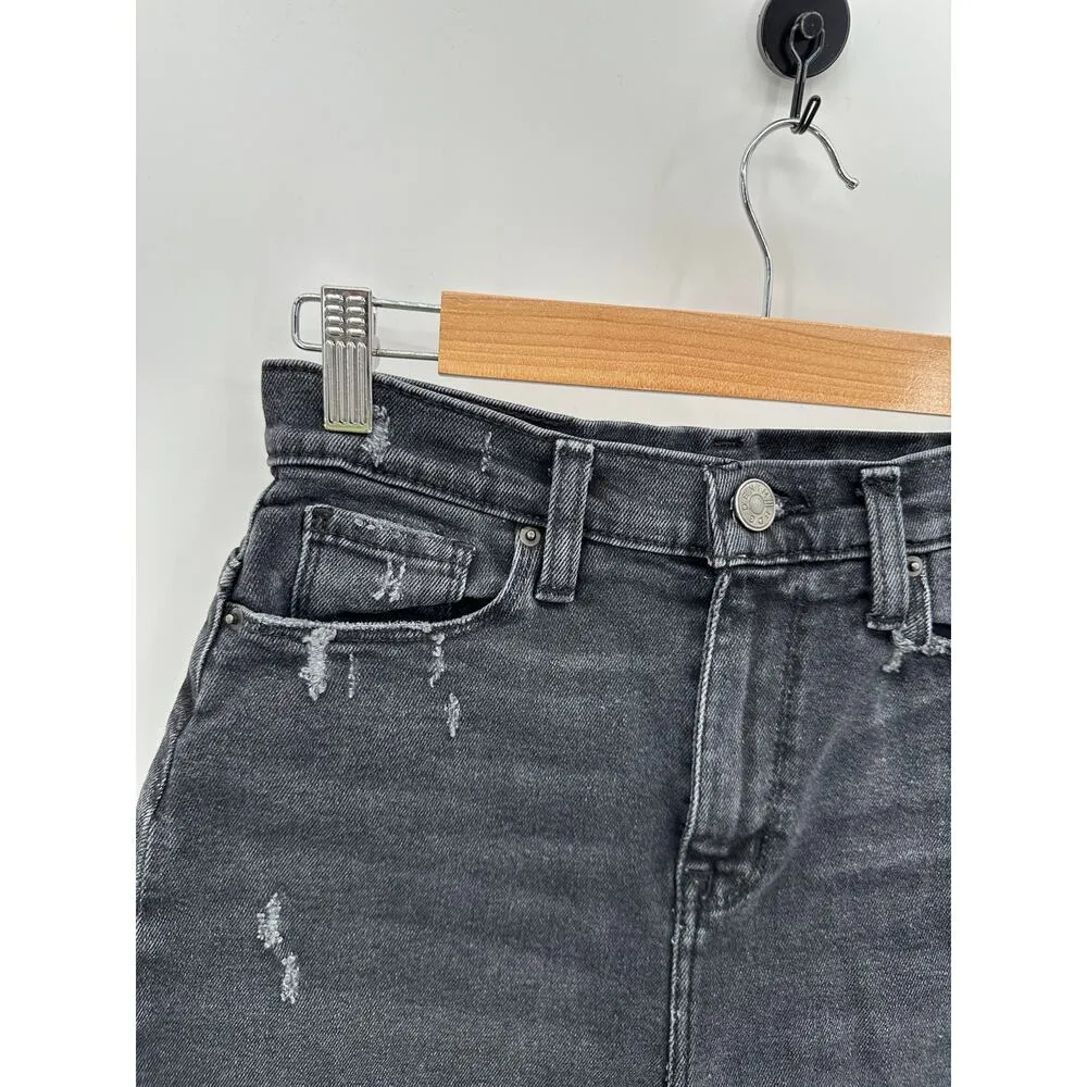 Urban Outfitters BDG Mom High-Rise Black Denim Jean Shorts Women's Size 26W - Image 4